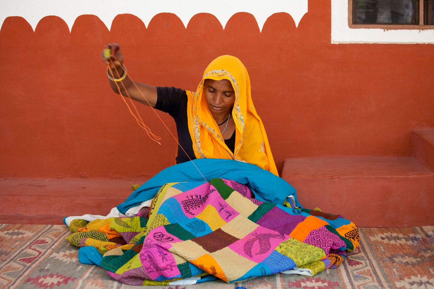 Handwerk bei Dastkar Ranthambore