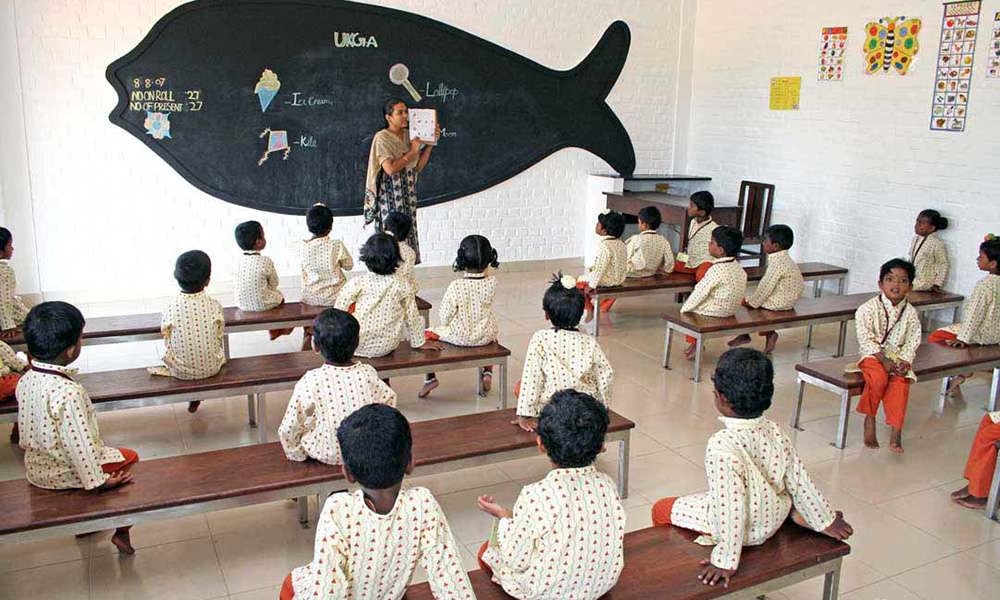 Isha Vidhya Schule in Tamil Nadu