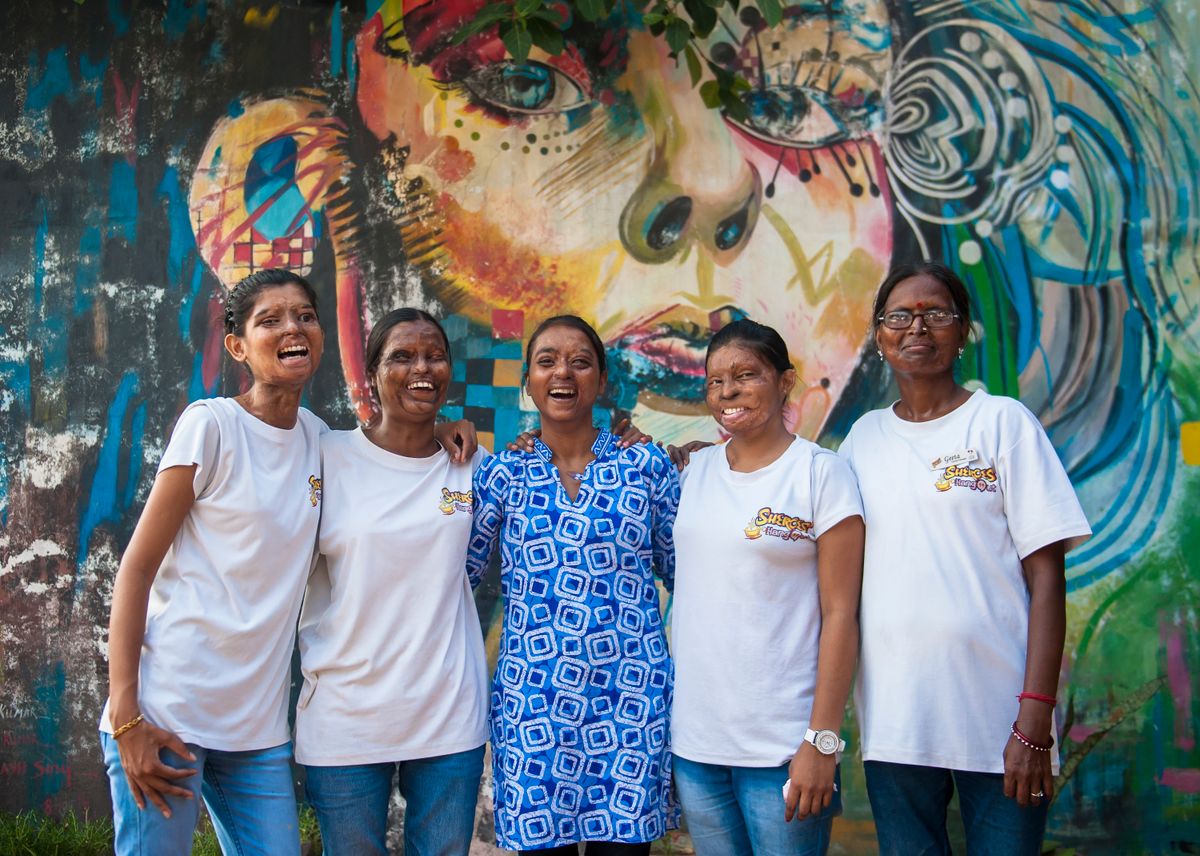 Sheroes Hangout Café in Agra